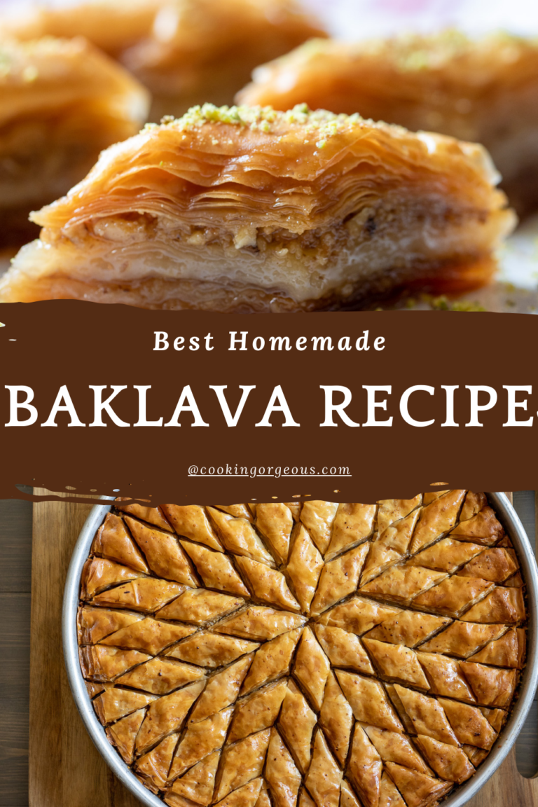 Authentic Homemade Baklava Recipe