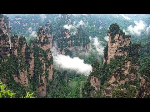 "Avatar" Mountain & Wulingyuan Scenic Area, Zhangjiajie, China  [Amazing Places 4K]