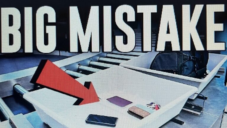 Airplane travel: Airport Security