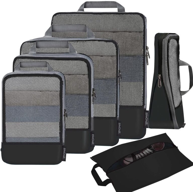 Luggage organizer packing cubes