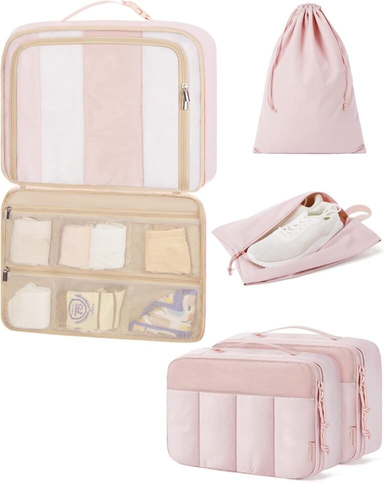 Luggage organizer packing cubes