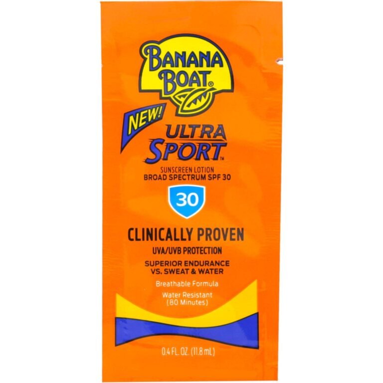 Travel-sized sunscreen