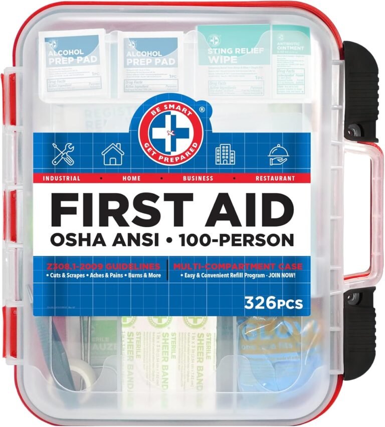 First aid kit for hotel stays