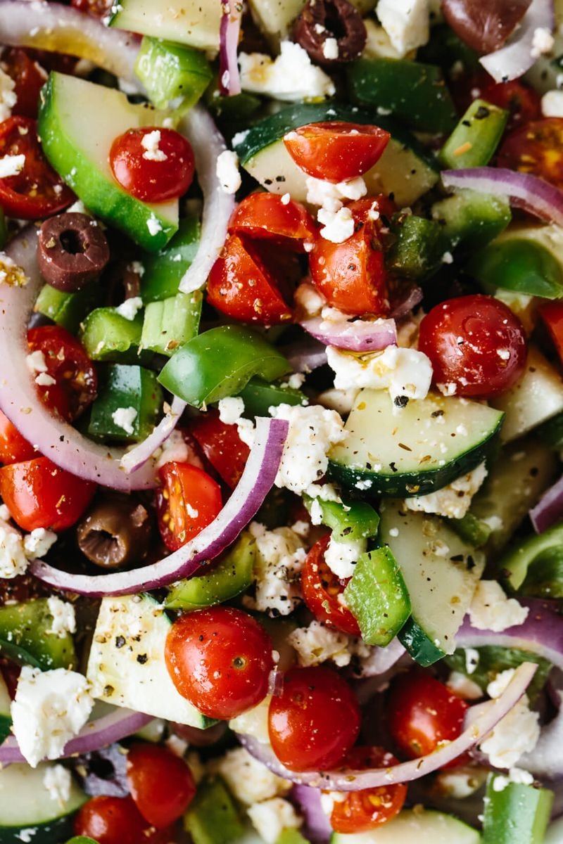 Best Greek Salad | Downshiftology