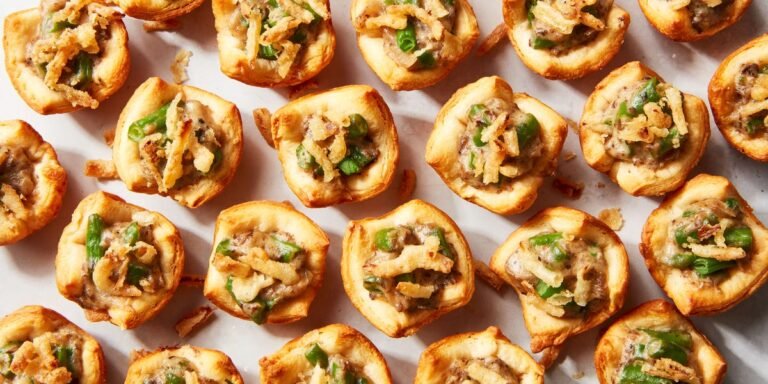 Best Green Bean Casserole Bites Recipe.jpg