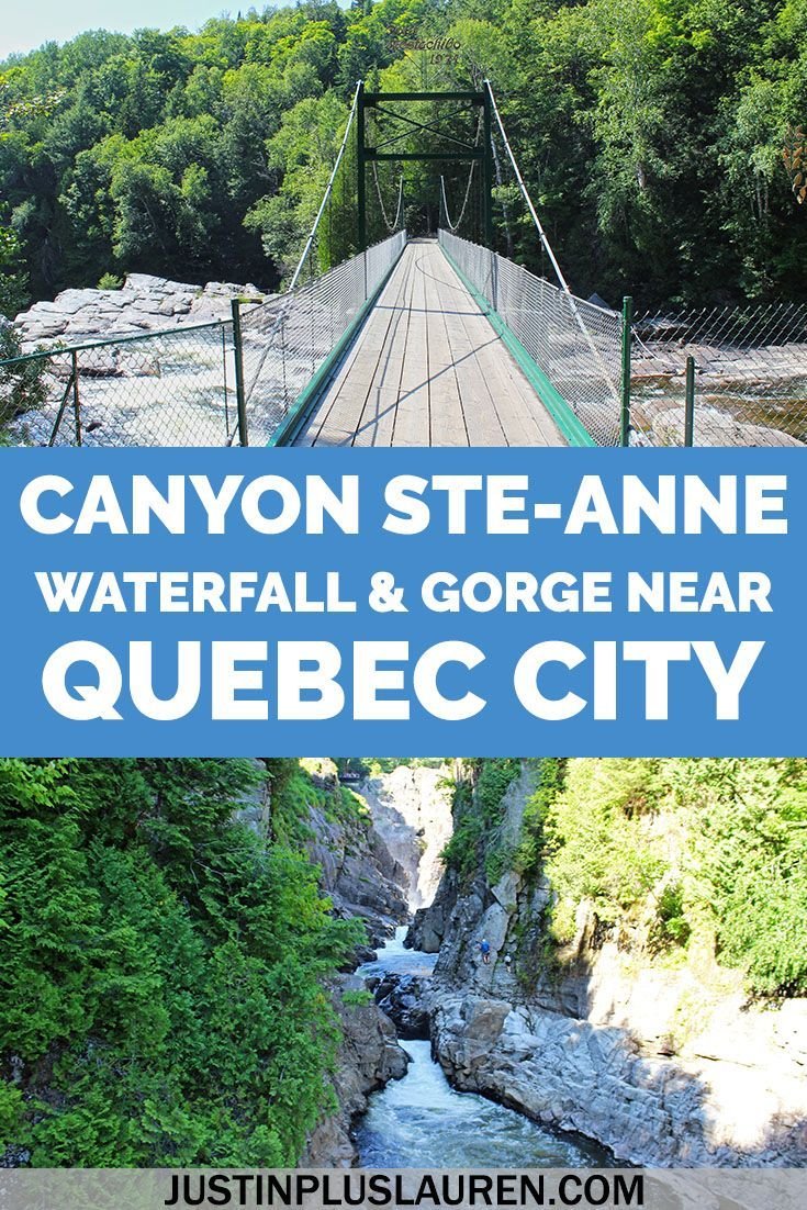 Canyon Ste-Anne in Quebec: How to Visit This Stunning Waterfall & Gorge