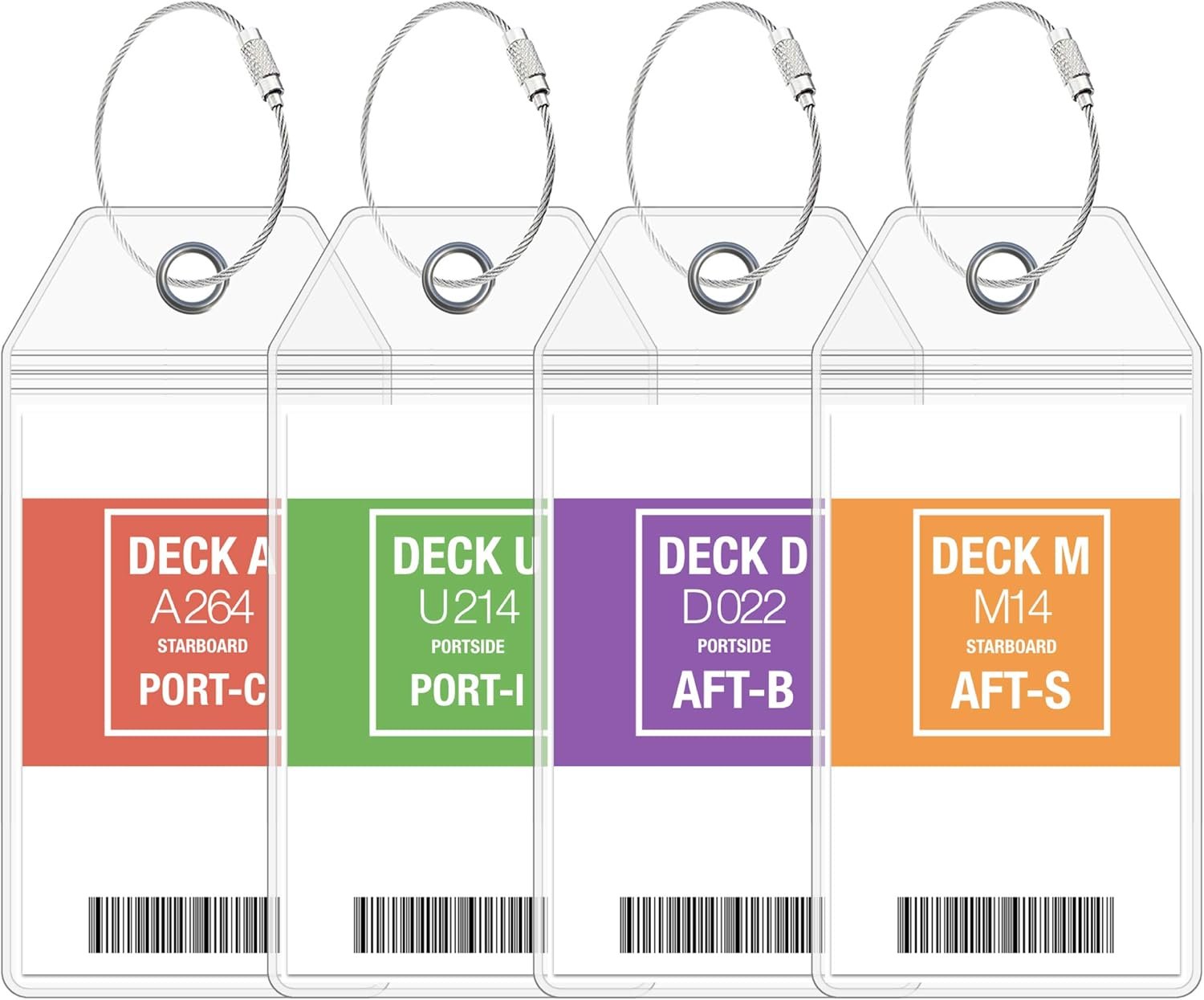 Cruise luggage tags