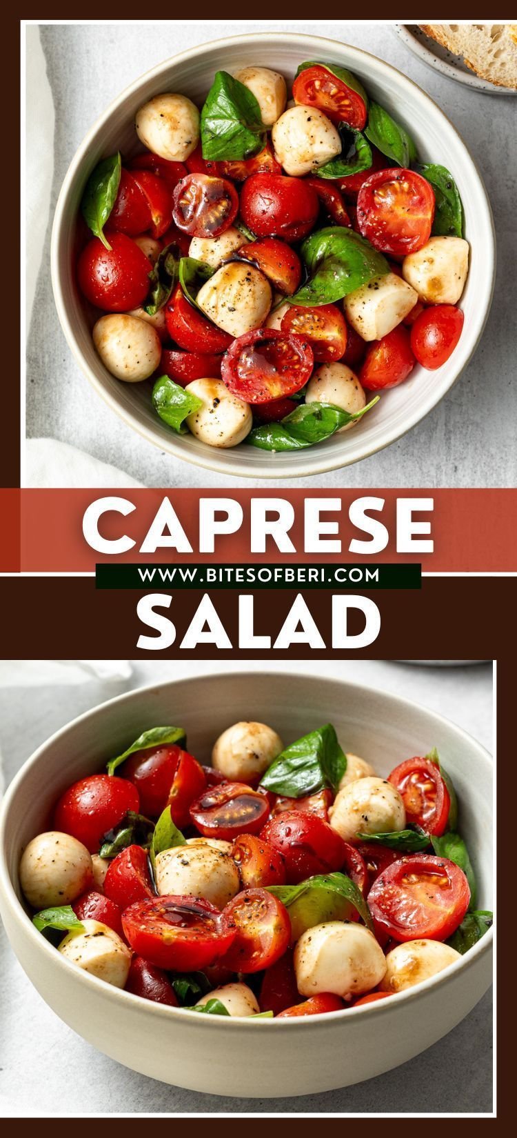 Cherry Tomato Caprese Salad