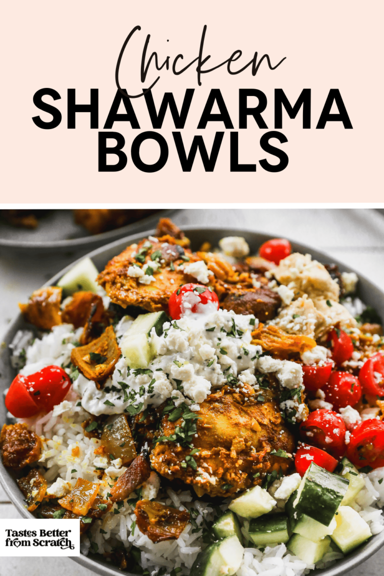 Chicken Shawarma Bowls - Tastes Better from Scratch