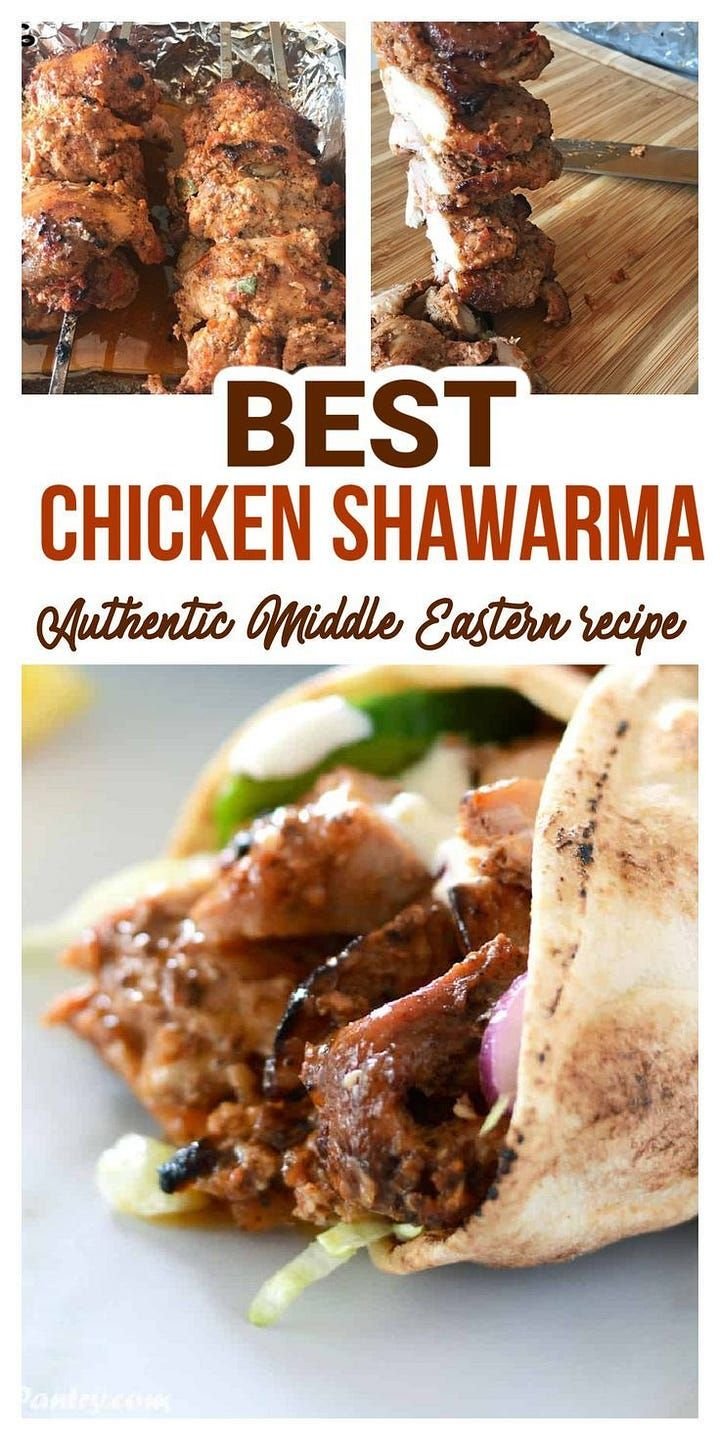 Chicken Shawarma Recipe: Spices & Meat in an Irresistible Roll 🥙