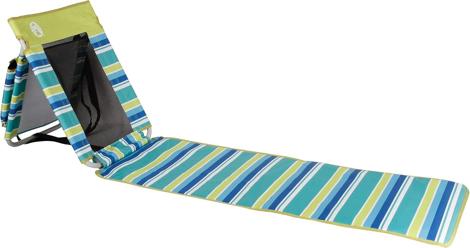Portable beach mat