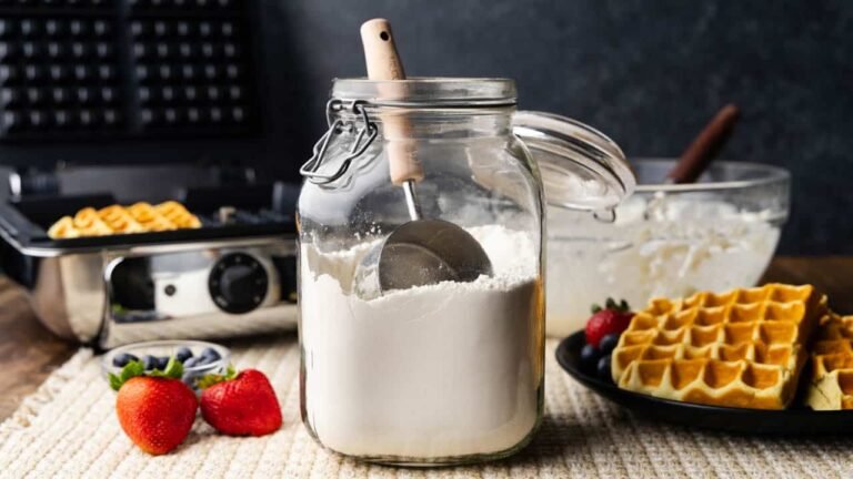 Easy Waffle Mix - The Stay At Home Chef
