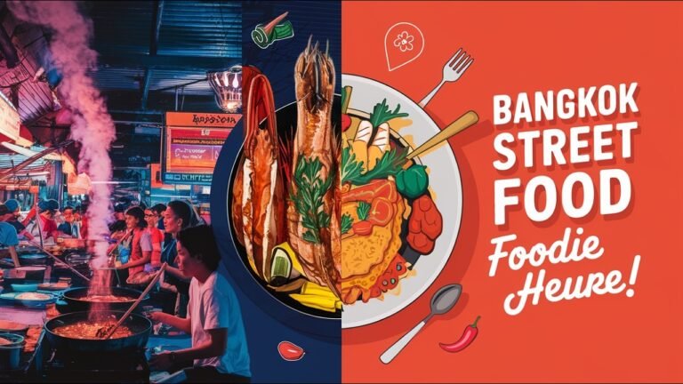 Travel and food Street food