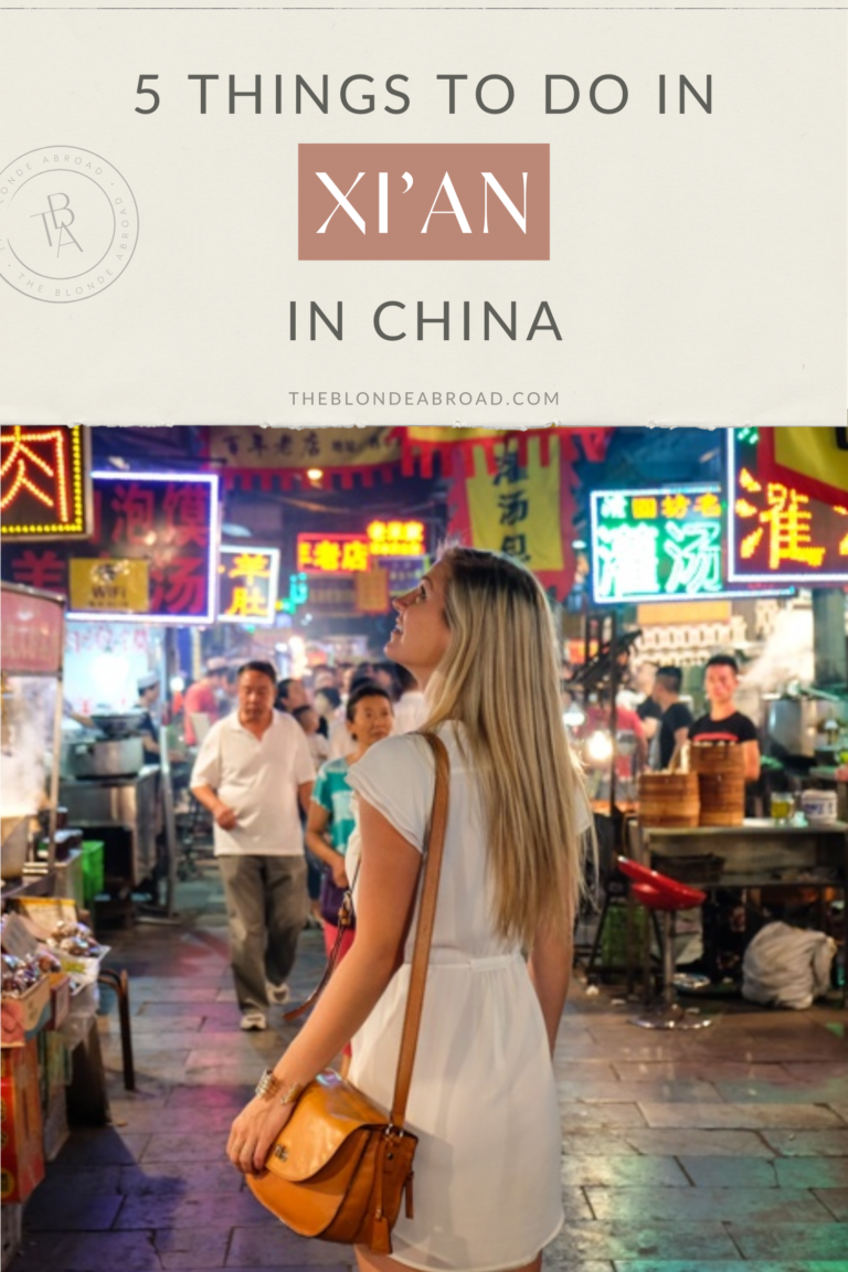 Five Things to do in Xi’an, China