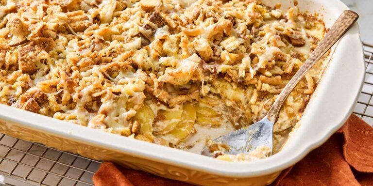 French Onion Potato Gratin Recipe