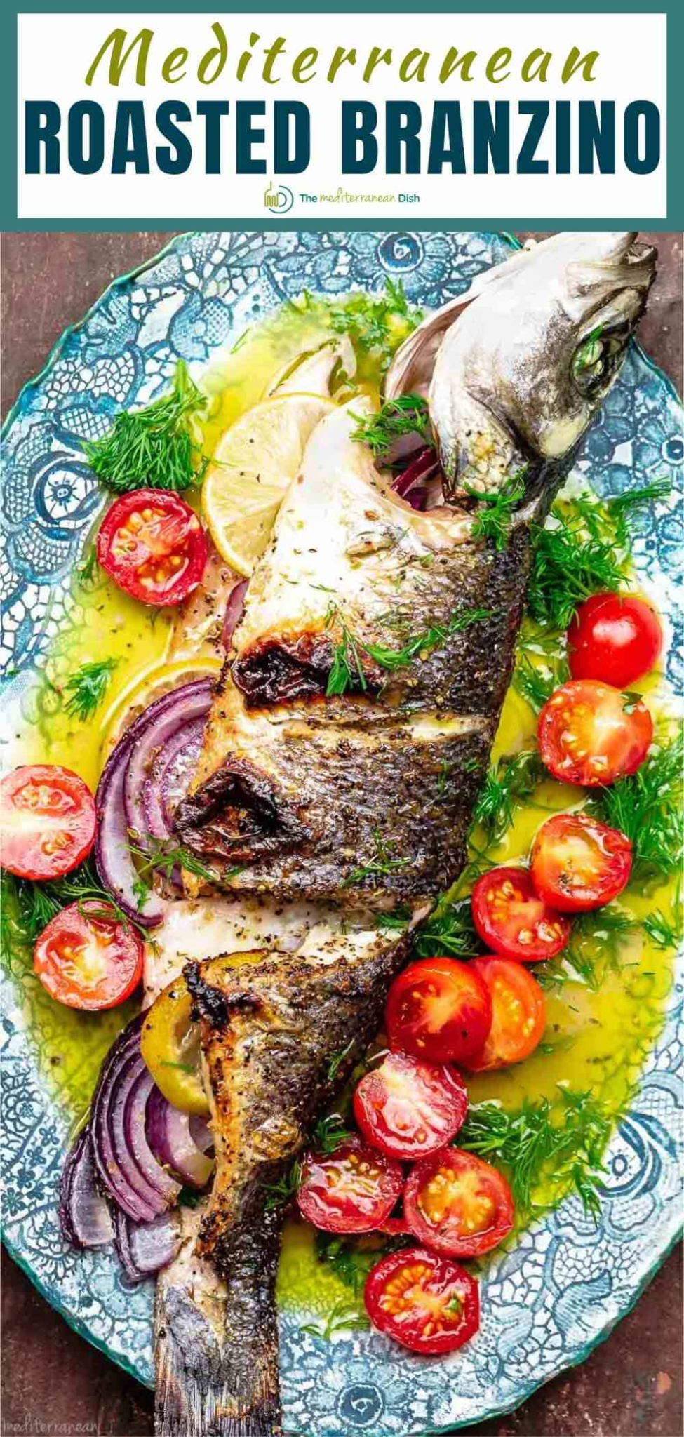 Greek-Style Roasted Branzino Recipe