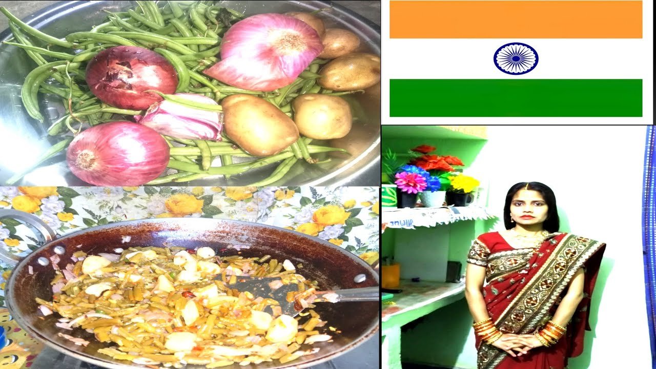 Chinese Food Stir-Fried Green Beans