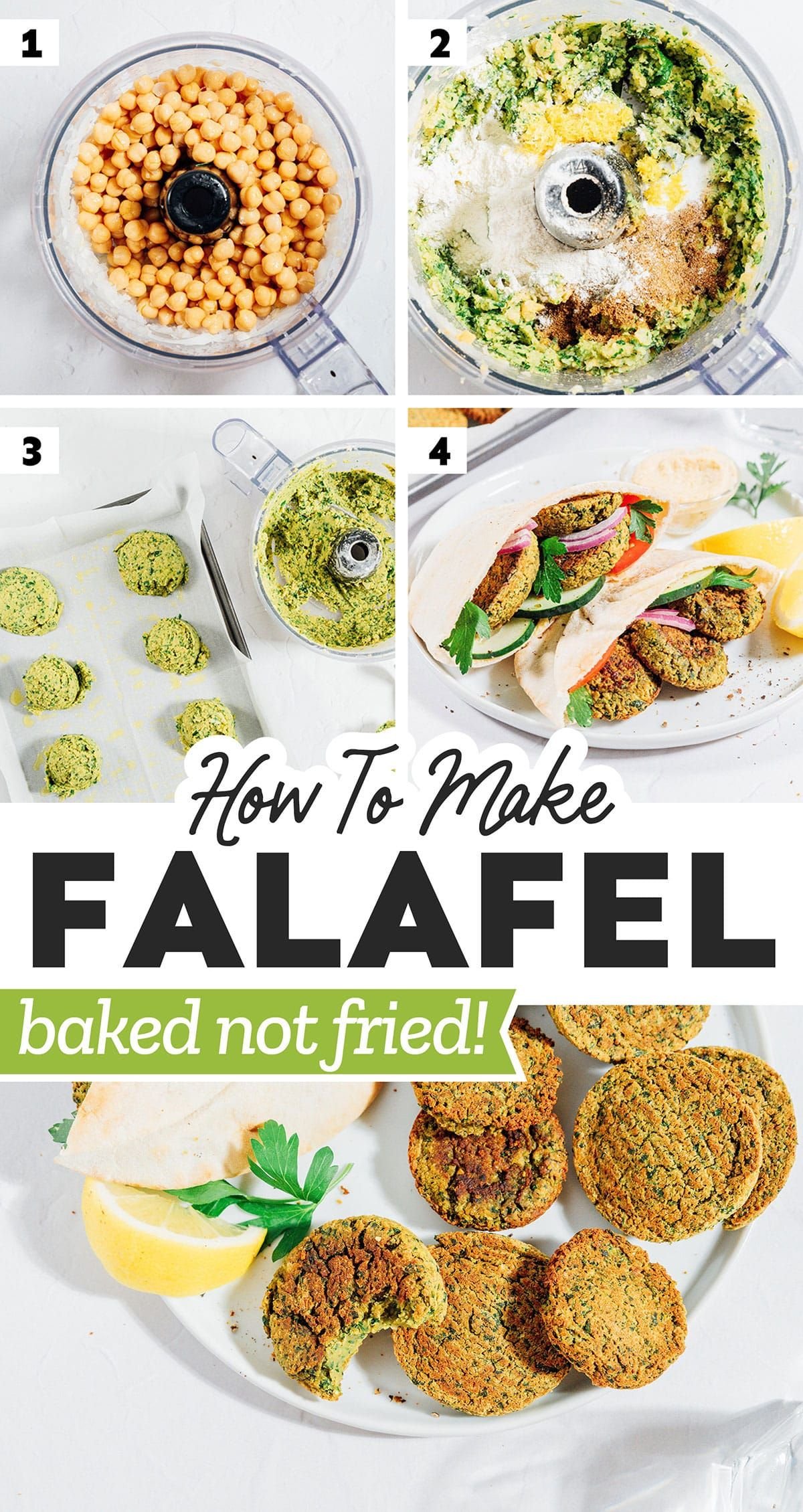 How To Make Baked Falafel (With Canned Chickpeas)