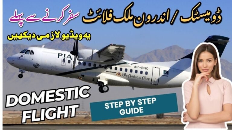 Airplane travel: Online Check-In