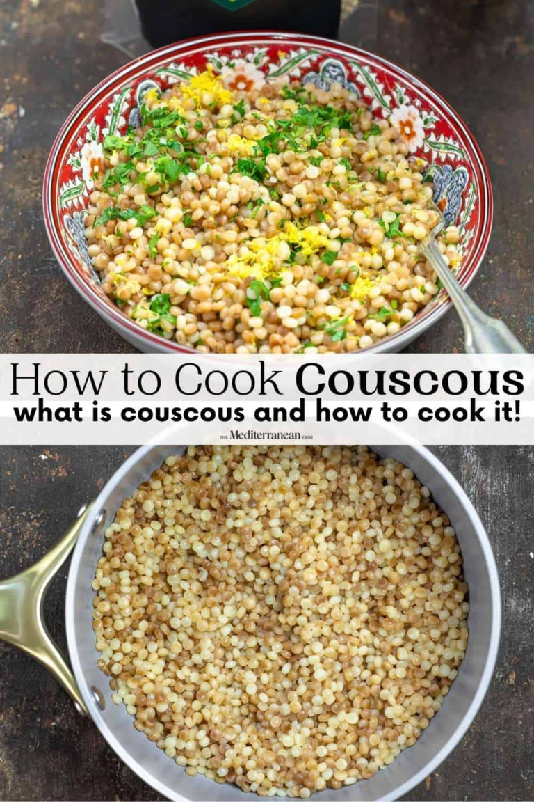 How to Cook Israeli Couscous (Pearl Couscous)