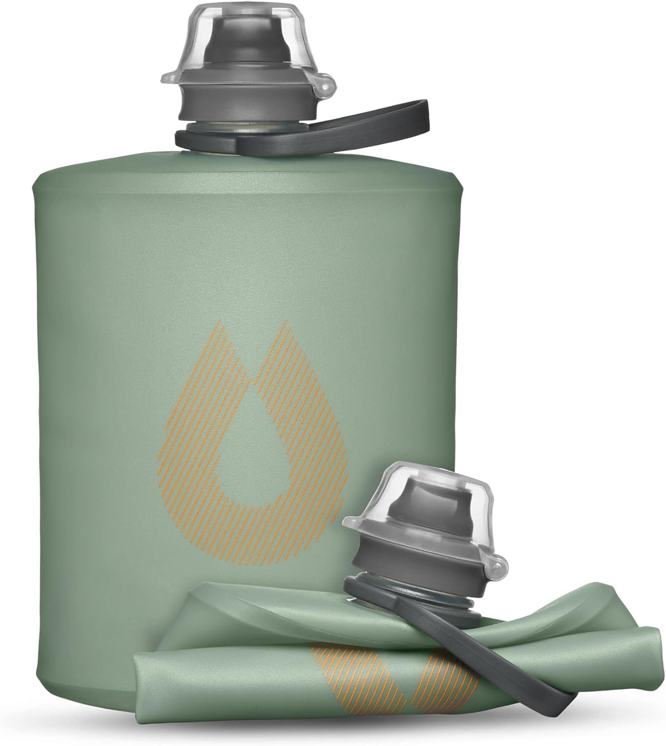 Reusable water bottle for flights