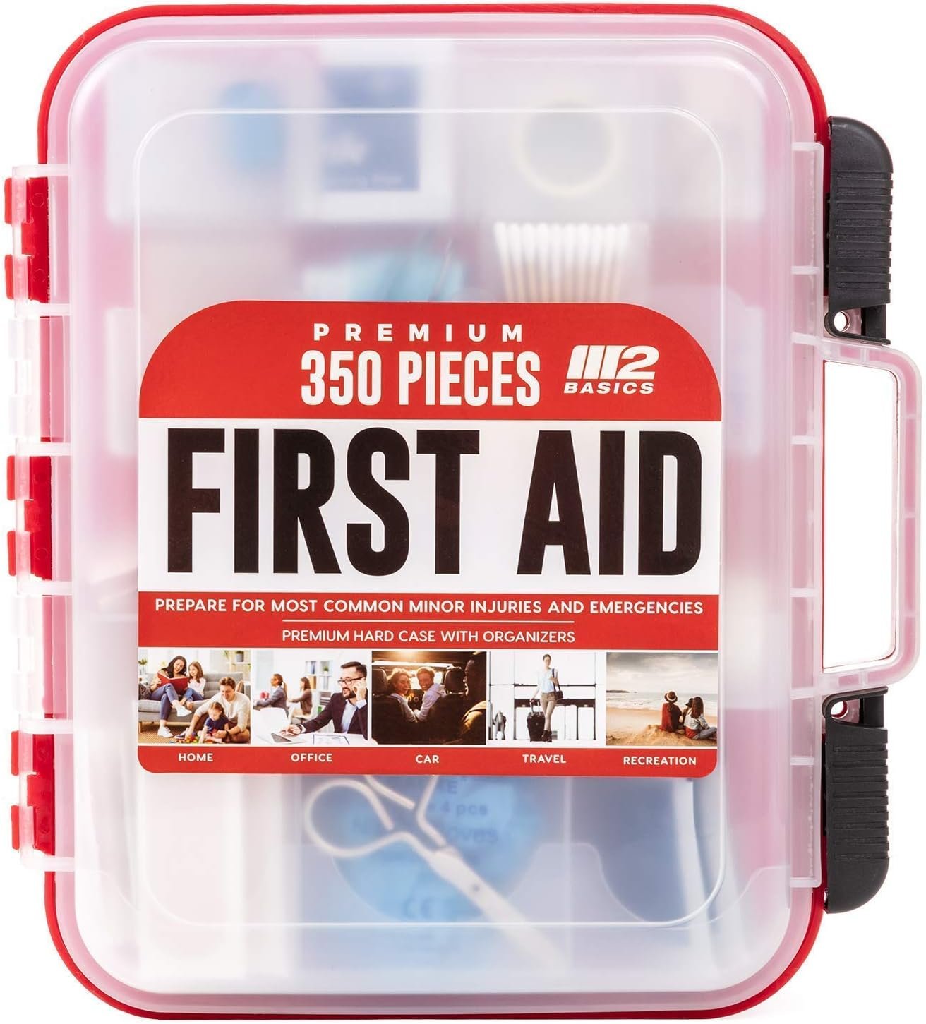 First aid kit for hotel stays