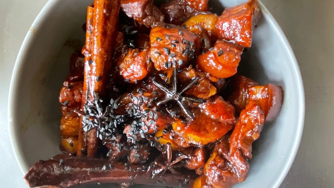 Chinese Food Braised Pork Belly