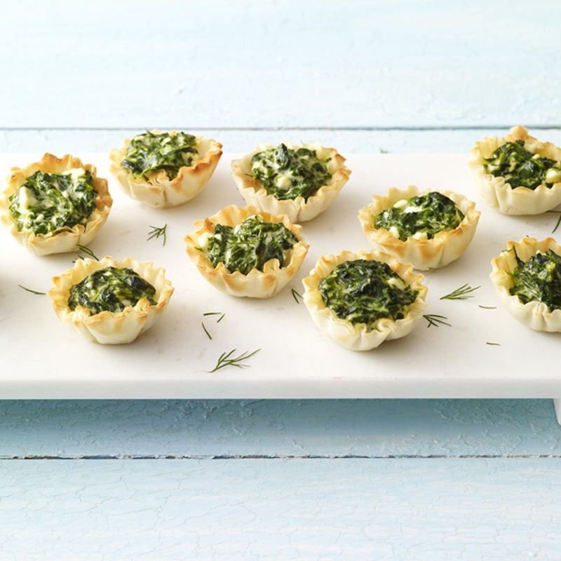 Mini spanakopita tarts | Healthy Recipes | WW Canada