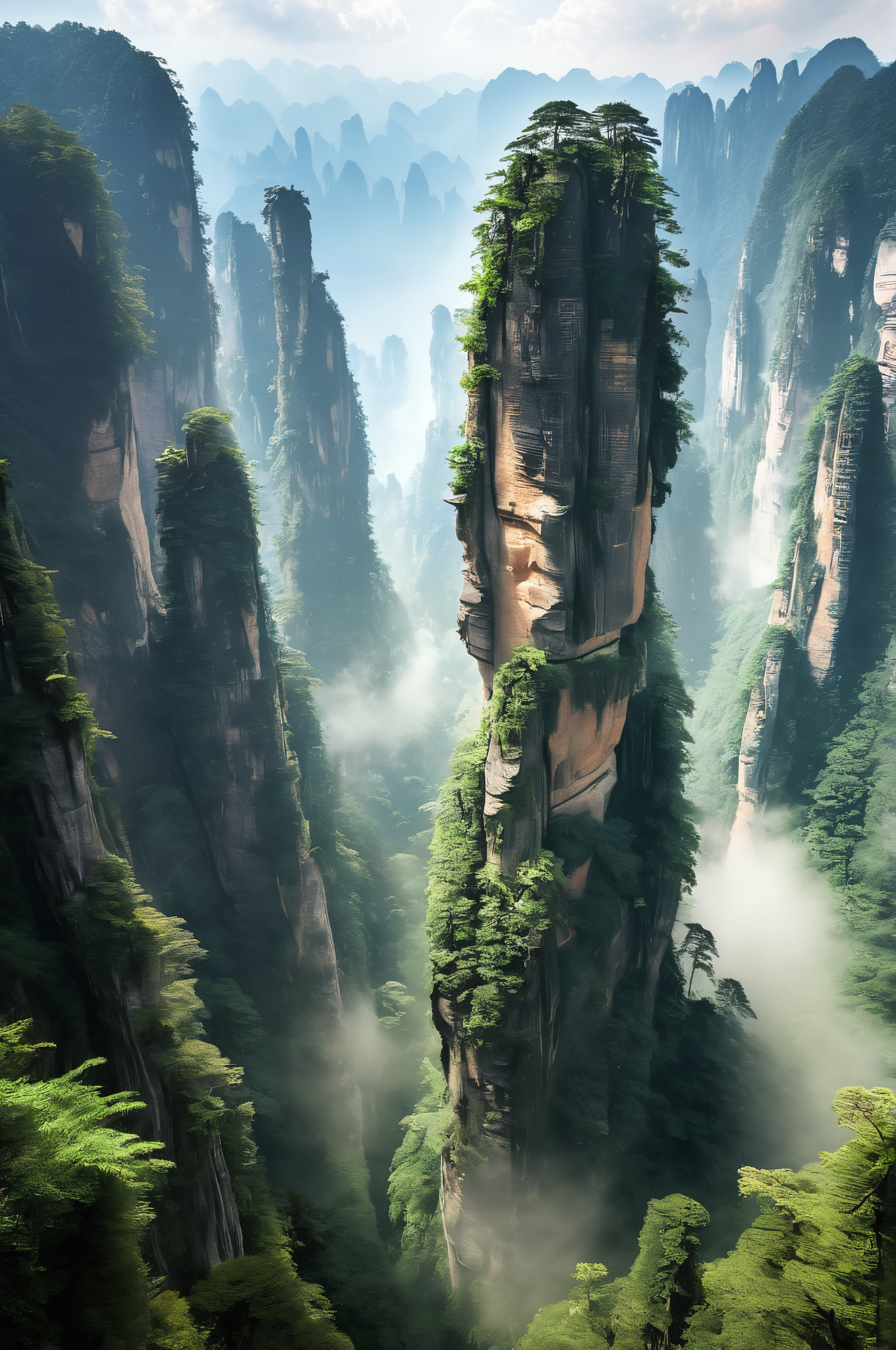 Mystical Zhangjiajie: A... - Zhangjiajie's Sandstone Wonders: Plateaus, Canyons, and...