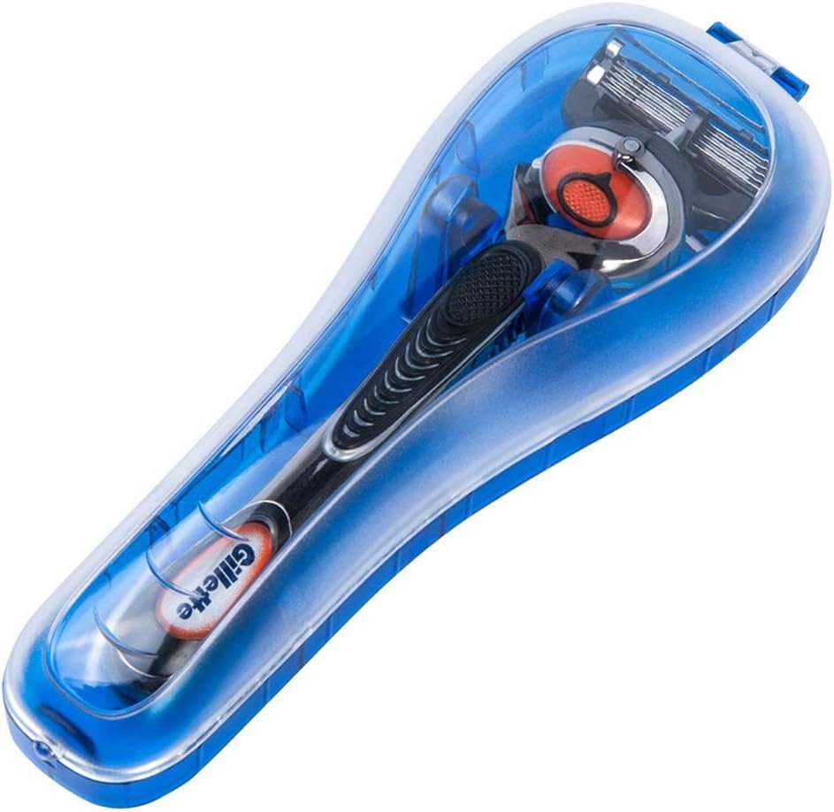 Portable razor with case