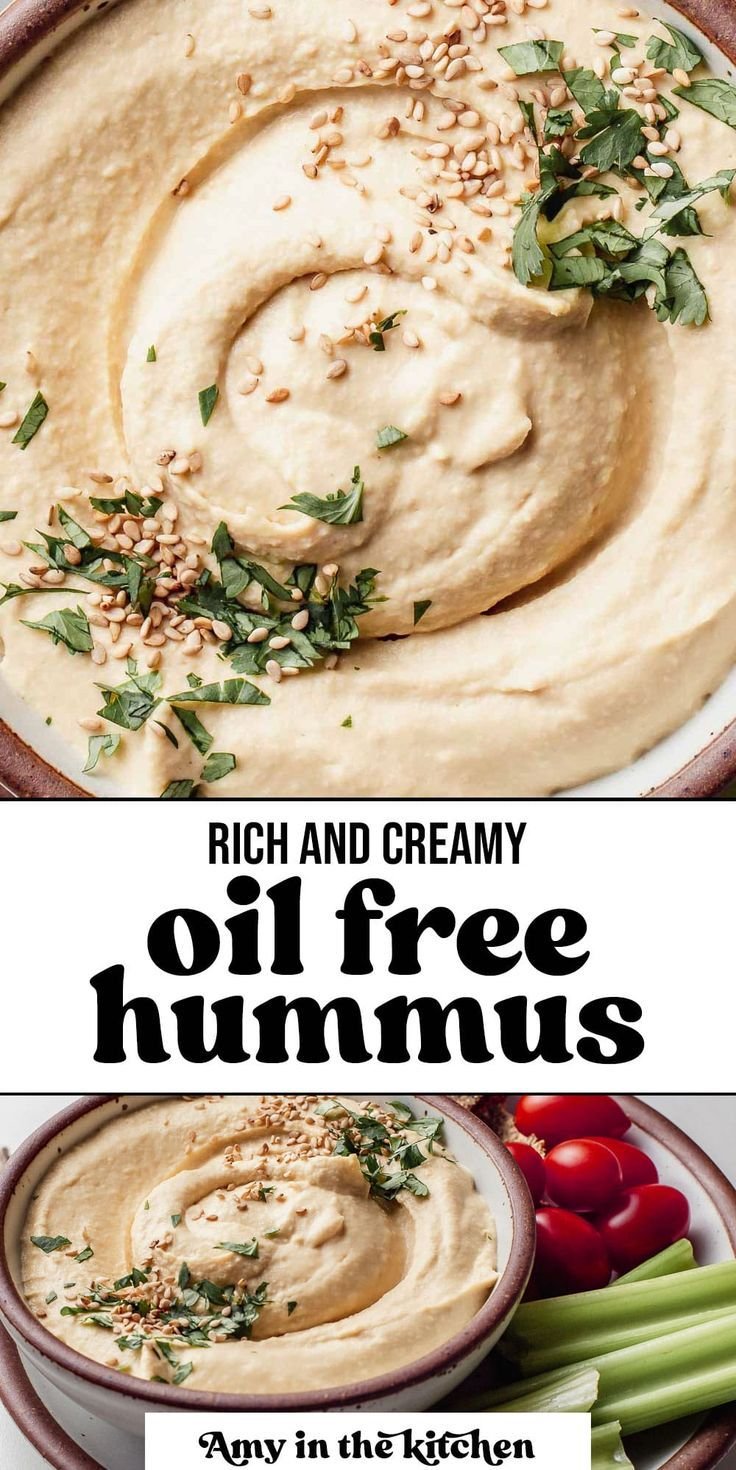 Oil-Free Hummus