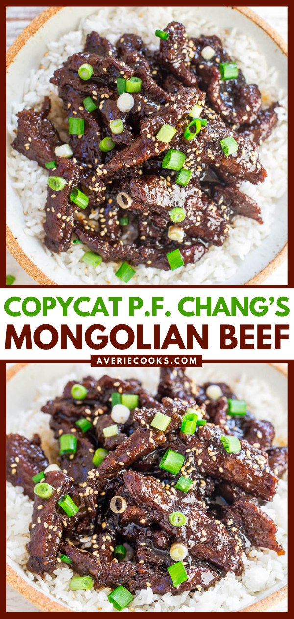 P.F. Chang's Mongolian Beef (Copycat Recipe)
