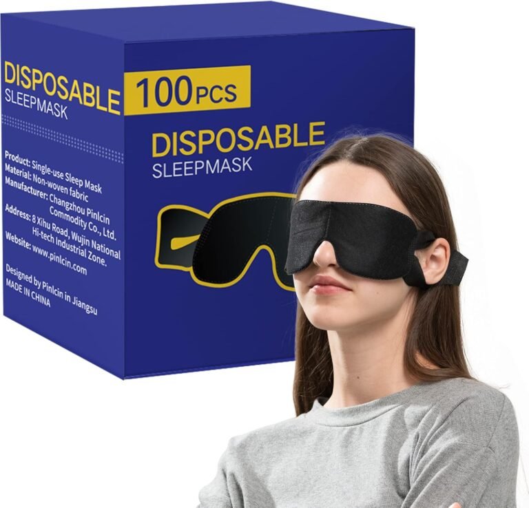 Sleep mask for hotel rooms