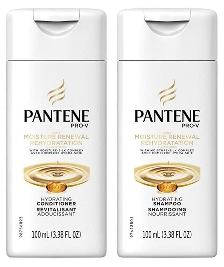 Travel-sized shampoo