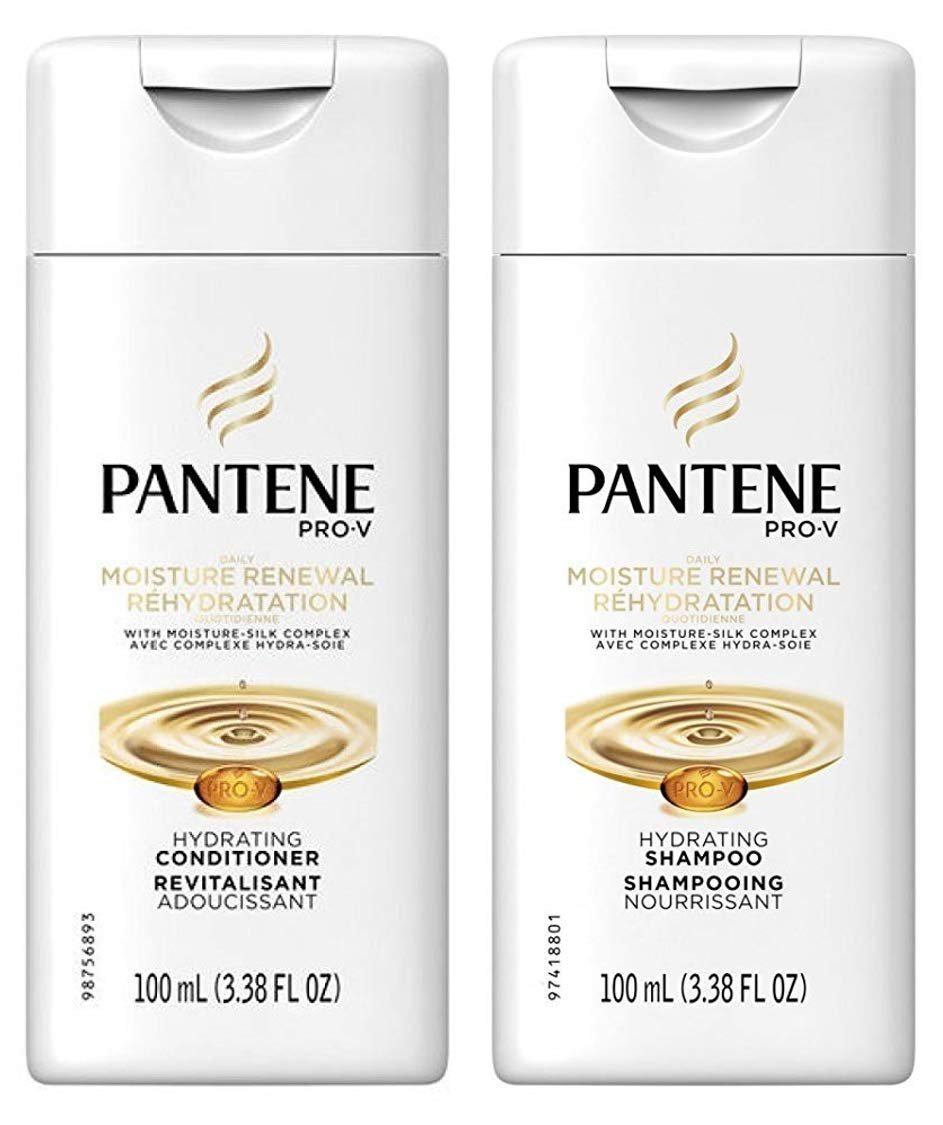 Travel-sized shampoo