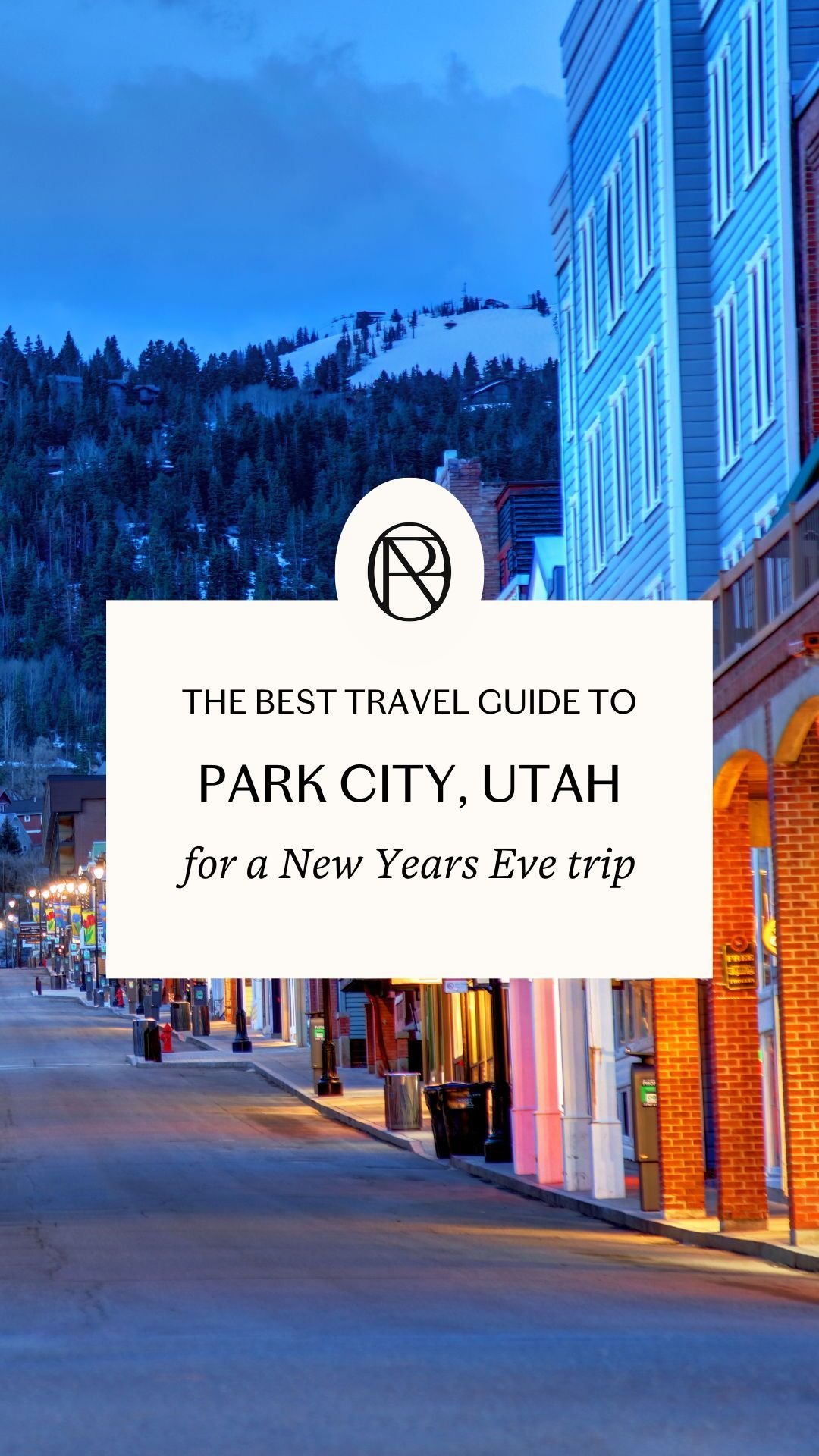 Park City, Utah for New Year's Eve is everything!