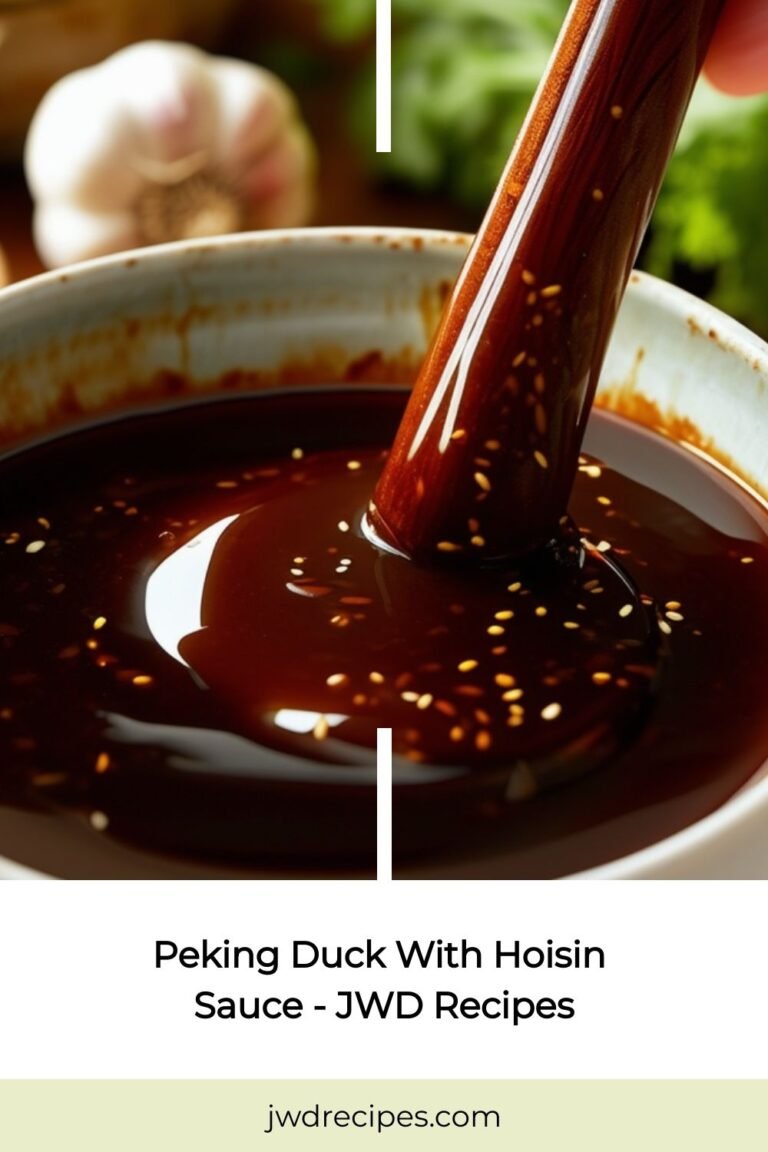 Peking Duck With Hoisin Sauce - JWD Recipes
