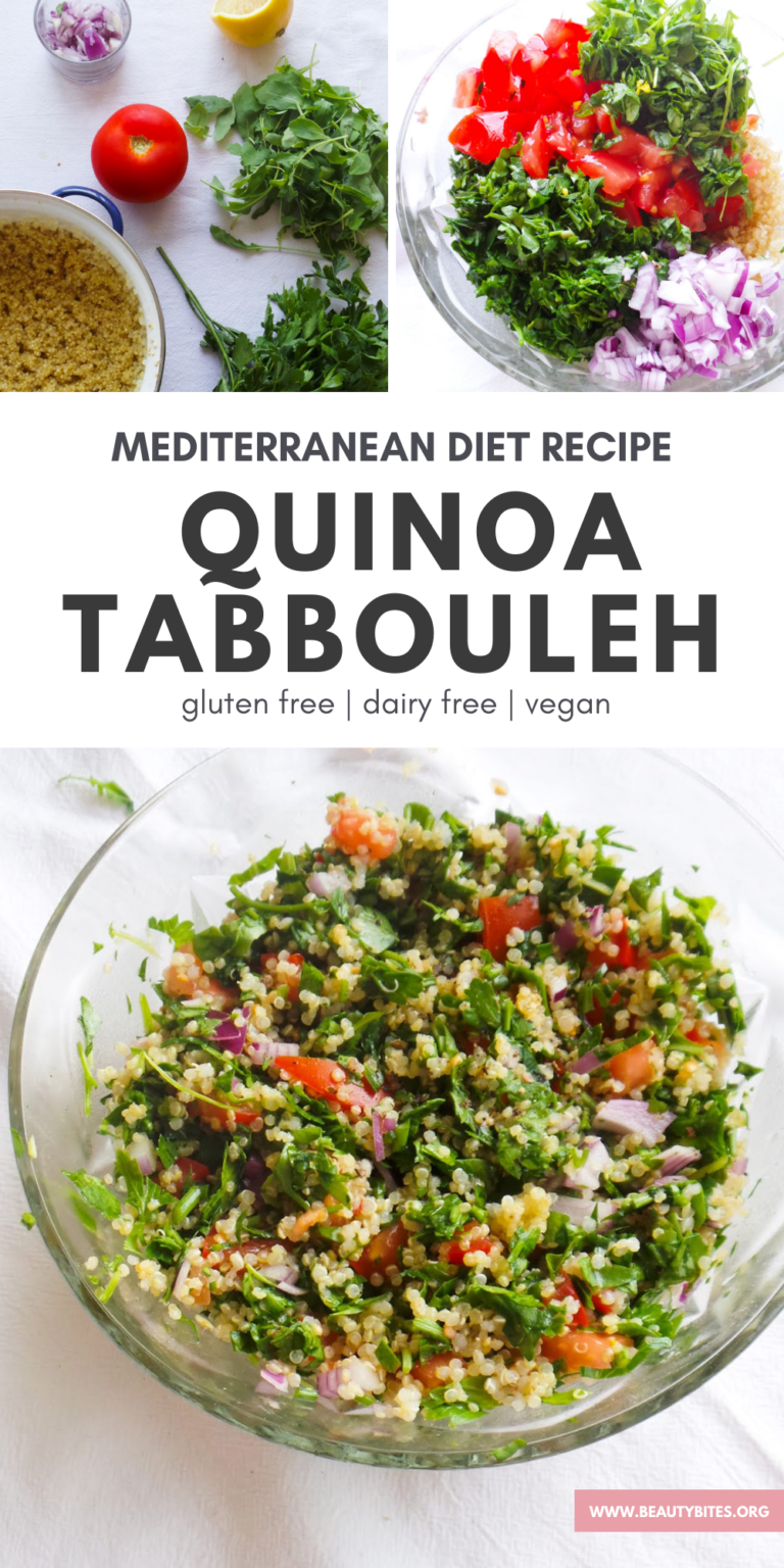 Quinoa Tabbouleh Salad - Beauty Bites