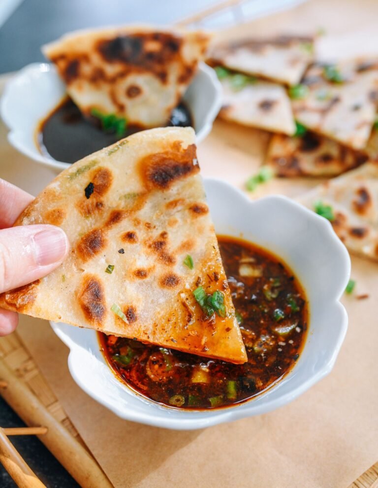 Scallion Pancake Dipping Sauce (One Spicy, One Sweet)