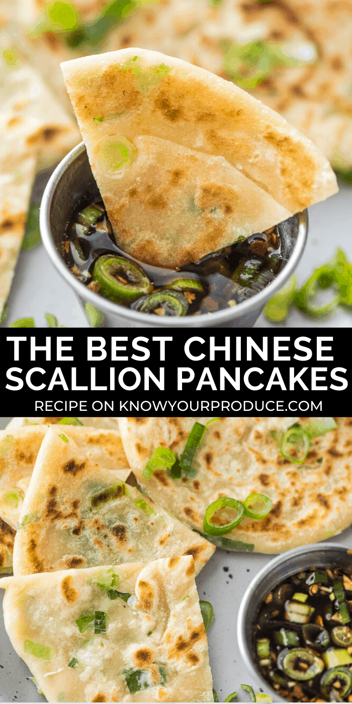 Scallion Pancakes with Dipping Sauce aka Cong You Bing (Video)
