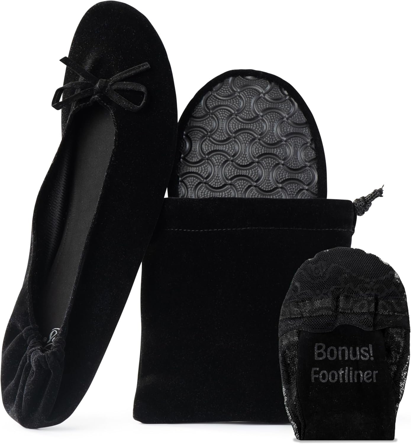 Foldable ballet flats