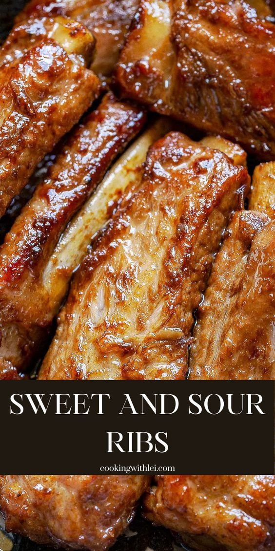 Sweet and Sour Pork Ribs - Best Ever!