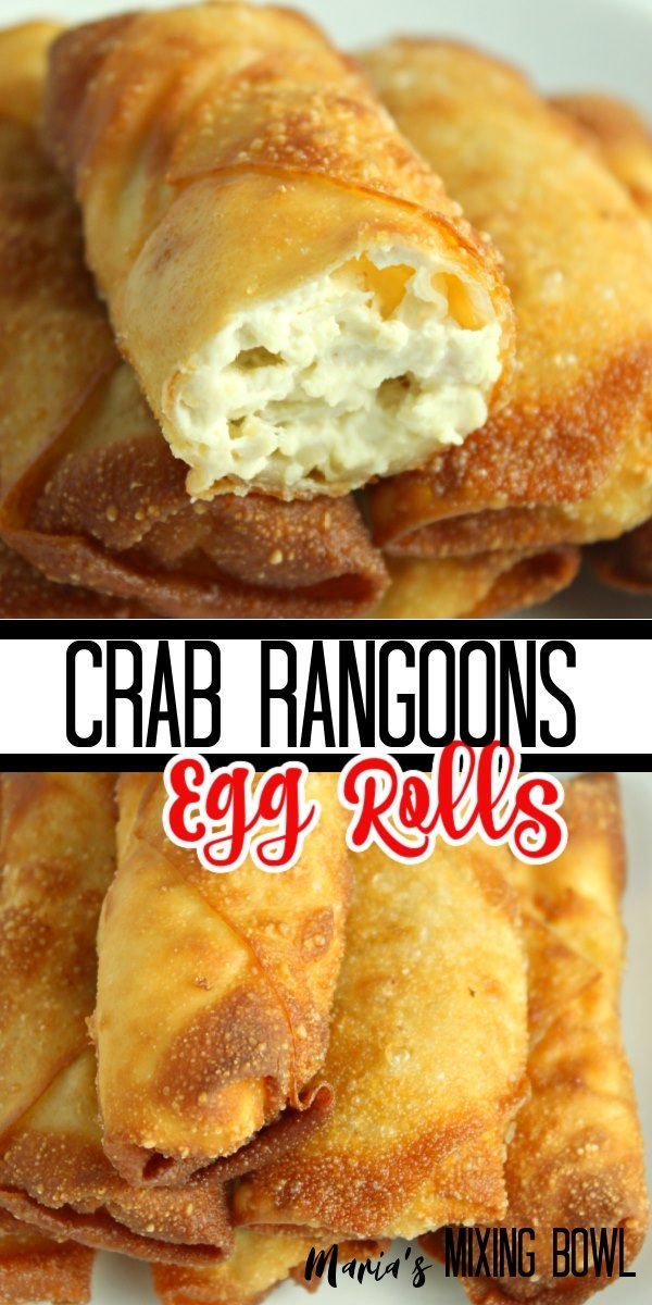 The Best Crab Egg Rolls Ever!