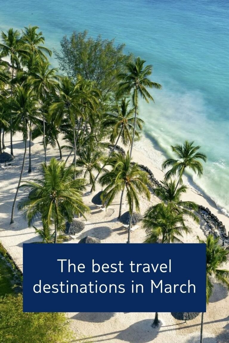 The best holiday destinations in March