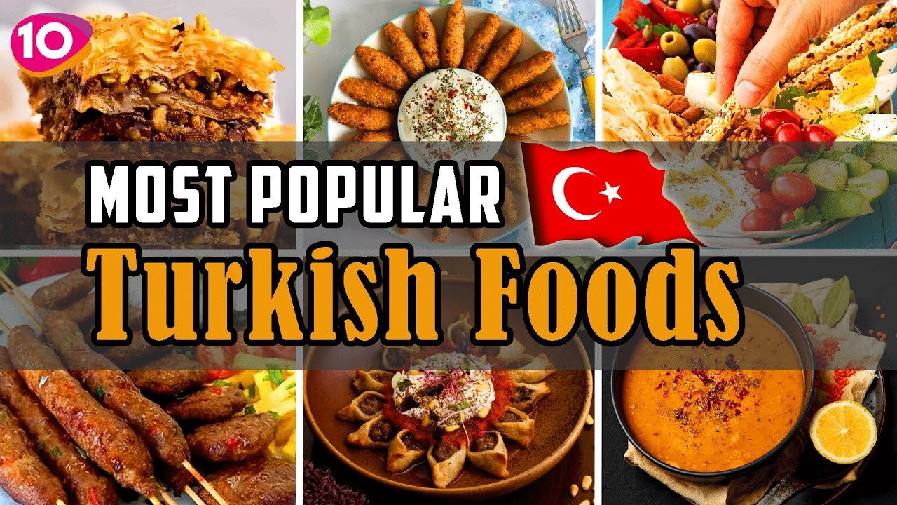 Top 10 Most Popular Turkish Foods || Turkish Traditional Food || Istanbul Street Foods || ...