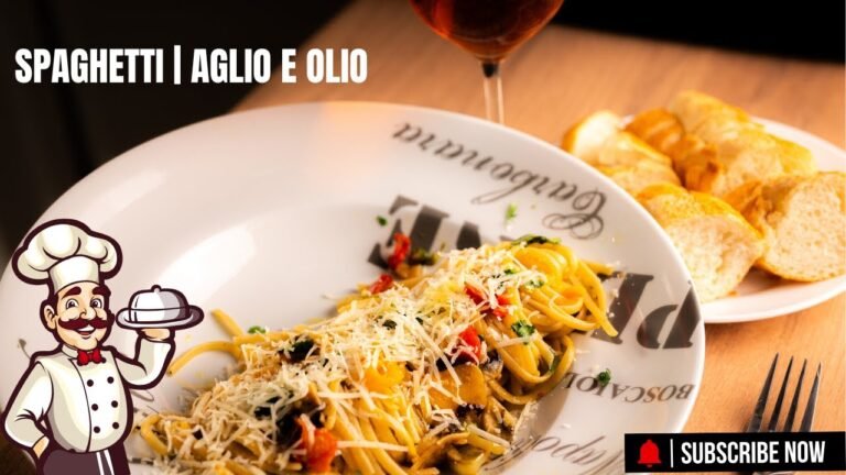 Italian Food Spaghetti Aglio e Olio