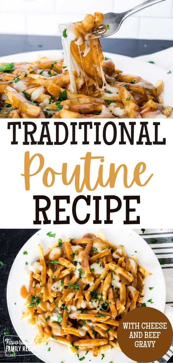 Traditional Poutine Recipe