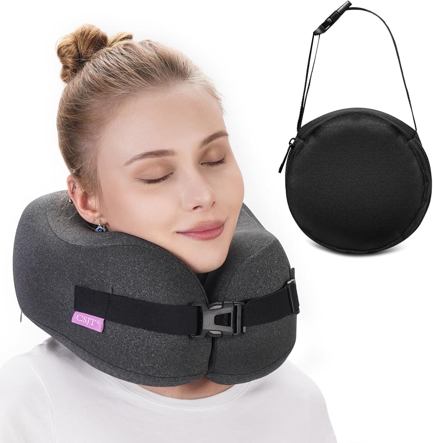 Travel pillow for flights