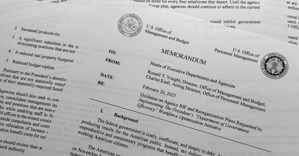 Trump and DOGE Escalate Layoffs of Federal Workers