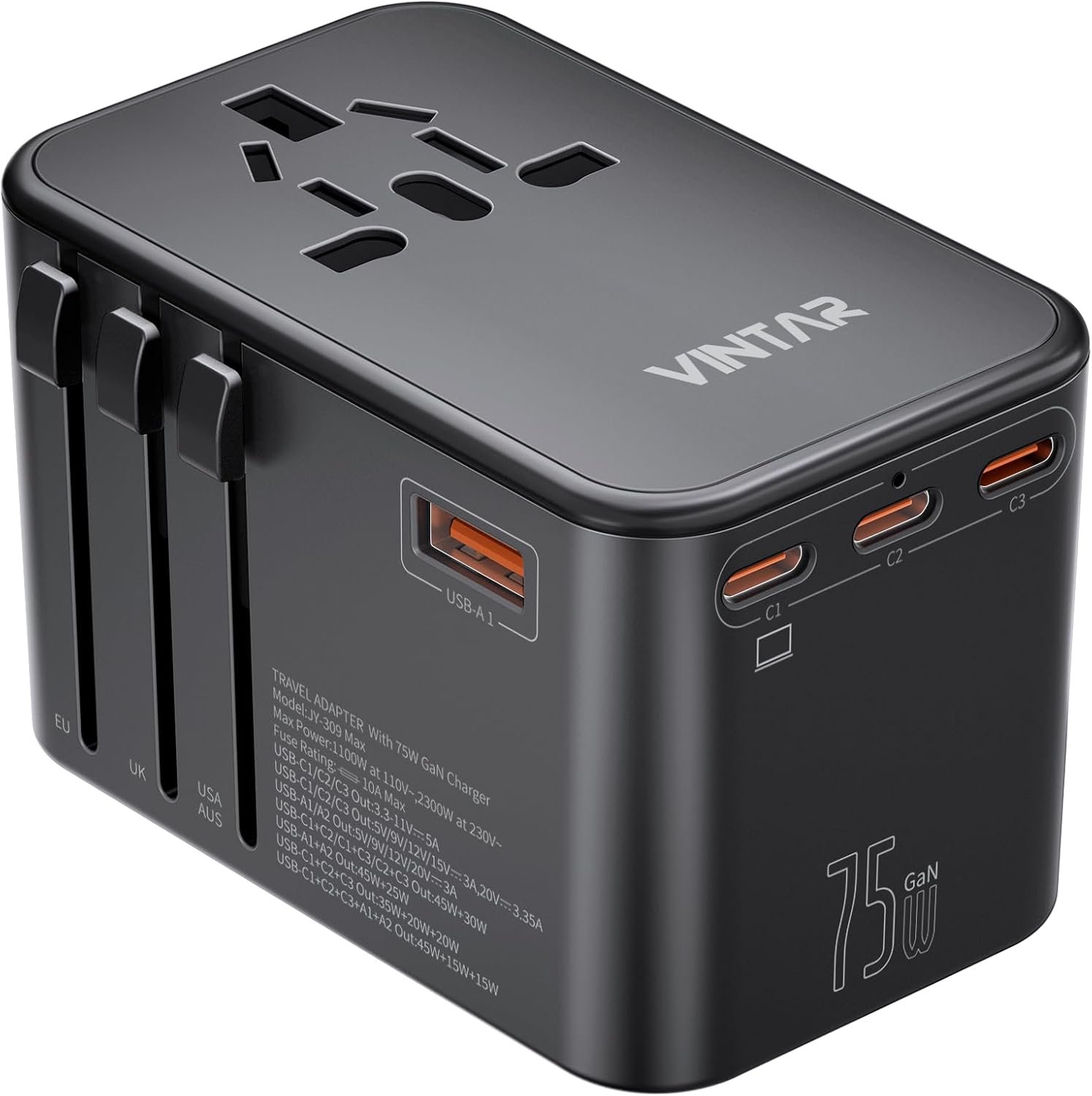 Universal travel adapter